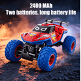 thumbnail image 3 of HNH 1:16 Spider Monster Truck RC Car, 4WD All Terrain Off-road Remote Control Car with 2 Batteries, Lighting, Spray, 3 of 8