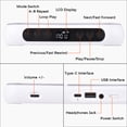 thumbnail image 2 of Player,With Lcd / Player With Cover Lcd Screen Modes A-b Remote Function 6 Modes Portable Bt Cover 6 Player With Player Cover Bt Player Runner With Support / Player Player Kids Support Bt, 2 of 7