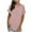 Pink, variant on Scyoekwg Women's Clothing Summer Loose Womens Summer Fashion Ladies Blouses Dressy Casual Short Sleeve Tops Comfy Clothes Trendy Womens Going Out Outfits