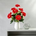 thumbnail image 6 of Anhility Patriotic Artificial Daisy Bouquet, 18.11" Red Handmade Silk Daisy Flowers for 4th of July Home Decor & Independence Day Table Centerpieces, 6 of 6