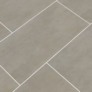 Gridscale Gris 12 in. x 24 in. Glazed Ceramic Floor and Wall Tile (16 sq. ft. / case)
