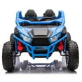 thumbnail image 2 of iRerts 2 Seater Ride on Car for Kids, 24 Volt Ride on Toys for Boys Girls Gifts, Powered Ride on UTV Electric Vehicle with Remote Control, Bluetooth, MP3/USB Ports, 4 Wheel Spring Suspension, Blue, 2 of 11
