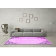 thumbnail image 3 of Ahgly Company Indoor Square Persian Purple Traditional Area Rugs, 3' Square, 3 of 4