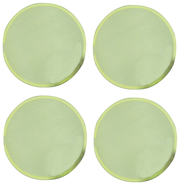 4X Abanico Redondo Plegable- Amarillo