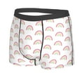 thumbnail image 2 of Wukai Rainbow Print Men’s Underwear Breathable Boxer Briefs,&nbsp;Moisture Wicking & Breathable-Small, 2 of 7