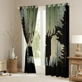 thumbnail image 3 of Feelyou Reindeer Elk Adult Curtains Pack of 2 (42x84 Each), Rustic Western Wildlife Curtains Blackout, Vintage Countryside Bedroom Curtains, Window Curtains Decor, 3 of 6