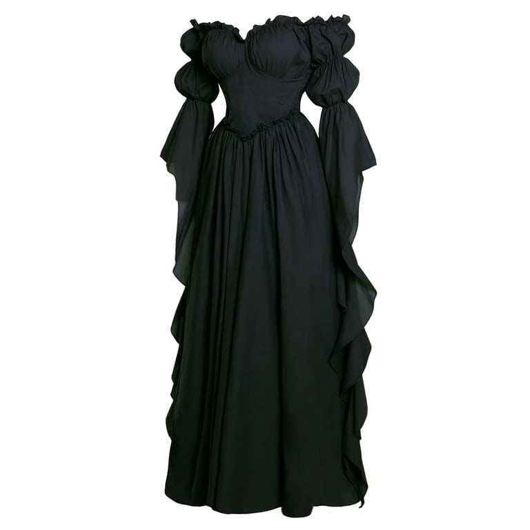 black spaghetti strap dress midi With Contrast Piping Wedding Guest Dresses XL while supplies last. Ellie Wilde Size:12 -18 months Black Off-the-Shoulder Lace Midi