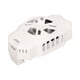 thumbnail image 5 of Ventilador de refrigeración para teléfono S3 Semiconductor Enfriador de teléfono Radiador de teléfono móvil para jugar juegos Ver vídeos Blanco marfil, 5 of 10