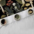 thumbnail image 4 of Homewish Country Mushroom Leaf Black Out Curtains,Retro Rustic Fungus Curtains Pack of 2 (42x63 Each),Brown Green Black Bedroom Curtains For Bots Girls,Ultra Soft Home Decor, 4 of 6