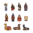 thumbnail image 1 of 11 Uds. de nacimiento, navideñas de resina, pesebre religioso, decoración para fiesta, iglesia, estante, colección de coches Gloria estatuilla de jesus, 1 of 9