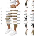 thumbnail image 3 of Cargo Pants For Women，Baggy Cargo Pants Women Parachute Pants Casual Pants For Women High Rise Cargo Pants Hiking Pants Capri Sweatpants Womens Streetwear Military Pants Work Pants XL, 3 of 7
