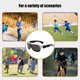 thumbnail image 4 of Gafas de sol deportivas polarizadas | Lente TAC envolvente de fotograma completo | Marco de silicona suave y flexible | Claridad HD | Antideslizante | Gafas de protección UV | 13x11,9x5,5cm | 27g, 4 of 6