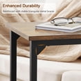 thumbnail image 5 of C Shaped Side Table, End Tables Living Room Set of 2, Slide Under Couch Table for Sofa, TV Trays for Bedroom, Small Space, 5 of 7