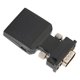 thumbnail image 3 of Convertidor de interfaz multimedia VG Ato HD, convertidor de audio VGA macho a HD Adaptador de interfaz multimedia VGA Maleto HD Rendimiento de primer nivel, 3 of 8
