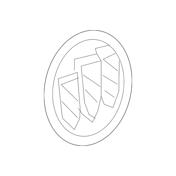 Genuine OE GM Emblem 96930060