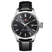 VAVA VOOM Men's Watch Top Brand Wrist Watch Luxury Fashion Business Sports Genuine Leather Waterproof Calendar Quartz public house