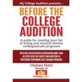 thumbnail image 1 of Pre-Owned Before The College Audition: A guide for creating your list of acting and musical theatre undergraduate programs (Paperback) 0578149478 9780578149479, 1 of 1