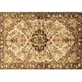 thumbnail image 1 of Ahgly Company Indoor Rectangle Medallion Brown Traditional Area Rugs, 2' x 5', 1 of 4