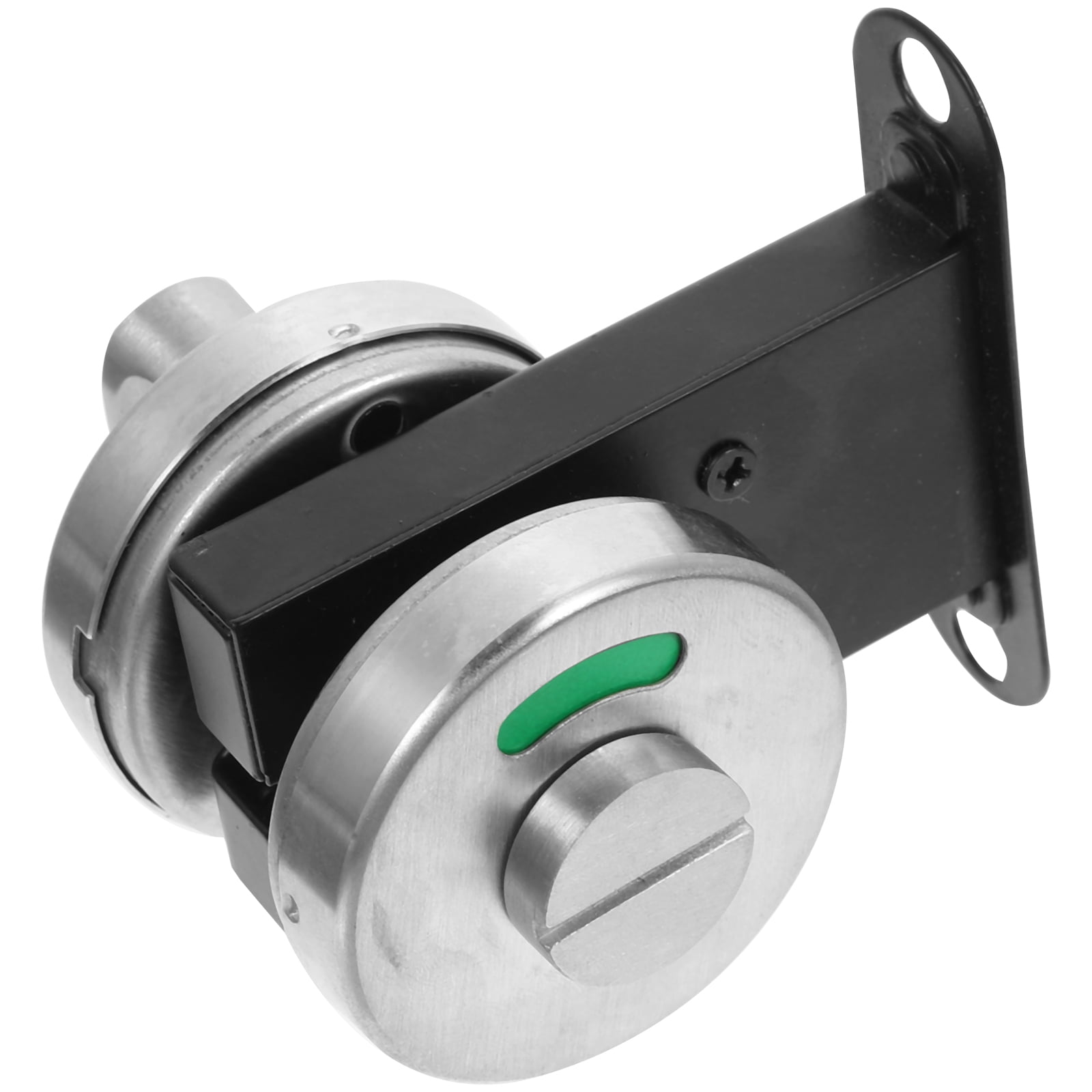 Tendycoco Baby Door Lock Wear-resistant Lock Rv Shower Door Latch Red and Green Indicator Lock Fingerprint Number Travel