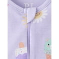 thumbnail image 2 of The Children's Place Baby & Toddler Girls Short Sleeve Snug Fit Cotton One Piece PJs, Sizes NB-5T, 2 of 3