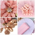 thumbnail image 4 of 9Pcs Flower Hair Clips Artificial Rose Hair Barrettes Floral Wedding Beach Party Decor Hair Accessories for Women Girls, 4 of 7