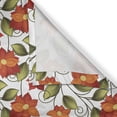 thumbnail image 5 of Ambesonne Floral Grommet Curtain, Boho Herbs Lily Nature, 50" x 72", Olive Green Orange White, 5 of 6
