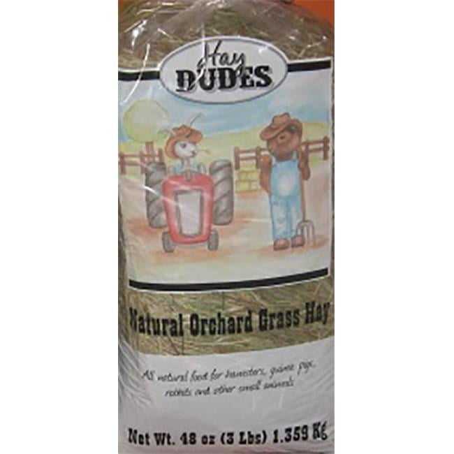 Hay Dudes 381691930 79919 3 lbs Orchard Grass Natural Hay