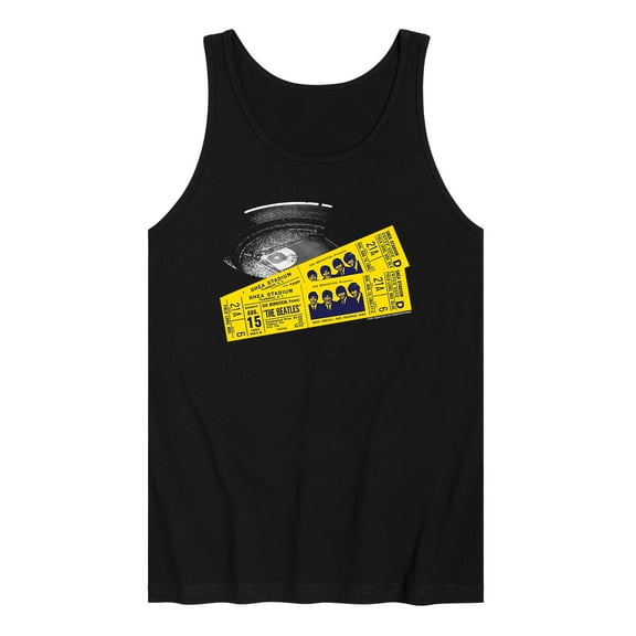 The Beatles - Shea Stadium Concert Tickets - Men's Jersey Tank