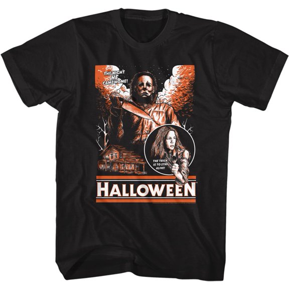 Halloween Sketchy And Orange Black Adult T-Shirt 6Xl