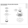 thumbnail image 3 of Kingston Brass BSFK6360ORB Watercourse 4-Inch Brass Square Grid Shower Drain with Hair Strainer and Base Flange in Oil Rubbed Bronze, 3 of 5