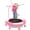 pink, variant on SkyBound Mini Trampoline for Toddlers with Handlebar