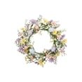thumbnail image 2 of Easter Egg Wreath - 20in Spring Themed Decorative Wreath with Berries Leaves, Durable Reusable Wreath for Front Door Wall Home & Easter Decor Celebrations, Easy Hang, 1pc, 2 of 6