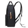 thumbnail image 3 of Mochila escolar unisex KAUKKO KS07-Black con compartimento para portátil de 10 pulgadas, 3 of 5