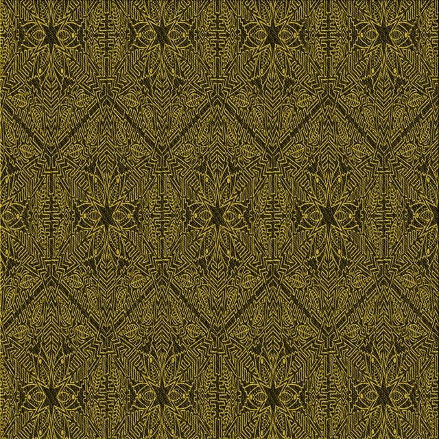 Ahgly Company Tapis d'Intérieur Lavable en Machine Carré Transitionnel Noir Brun, 5 Pieds Carré