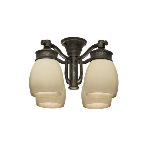 99087 Casablanca Fans Accessory - Four Light Outdoor Fixture-Aged Bronze Finish