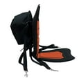 thumbnail image 4 of Kayak Asiento Cojín Camping Estadio Asiento Inflable Kayak Canoa Respaldo Asiento Naranja Con Bolsa Sunnimix Cojín de asiento de kayak, 4 of 8