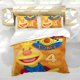 thumbnail image 5 of Dibujos Tobee Conjunto de sábanas temático, trío de piezas, cómodo y amigable con la piel, diseño único, regalo de decoración para el hogar para familiares, amigos y fans,173cm *218cm, 5 of 6