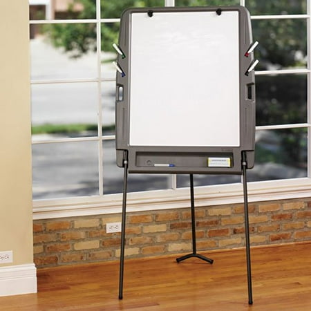 iceberg ice30227 portable flipchart easel with dry erase whiteboard
