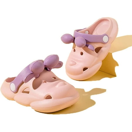 Boys and Girls Garden Clogs Cute Beach Sandals Mules Shoes Anti-Slip Pool Slippers Summer for Kids Quick Dry Sandals