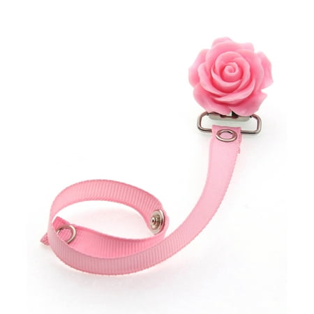Flower Pacifier Clip