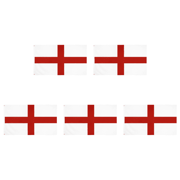 90x150cm 3x5 Pies Inglaterra Poliéster Cruzada San Jorge Barra Fiesta