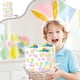 thumbnail image 5 of Easter Gift Bag Bunny Eggs Elementss Children's Easter Linen Drawstring Candy Bag, 5 of 6