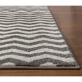 thumbnail image 4 of Super Area Rugs Metro Chevron Zig Zag Polypropylene Rug (3'3 x 5'), 4 of 4