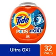 thumbnail image 3 of Tide Pods Ultra Oxi Original Scent Laundry Detergent Pods - 32 ct, 3 of 5
