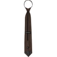 thumbnail image 3 of Men's Solid Color Zipper Necktie Ties - Many Colors Available, 3 of 7