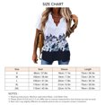 thumbnail image 5 of Camiseta holgada con cuello en V, camiseta con cuello en V para mujer, camiseta de manga corta con cuello en V, camiseta holgada con cuello en V, construcción resistente, 5 of 5