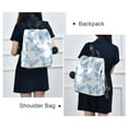 thumbnail image 4 of FORMRS Women's Travel Backpack Purse Anti-Theft Hidden Pockets Casual Shoulder Bag, Blue Butterfly, 4 of 7