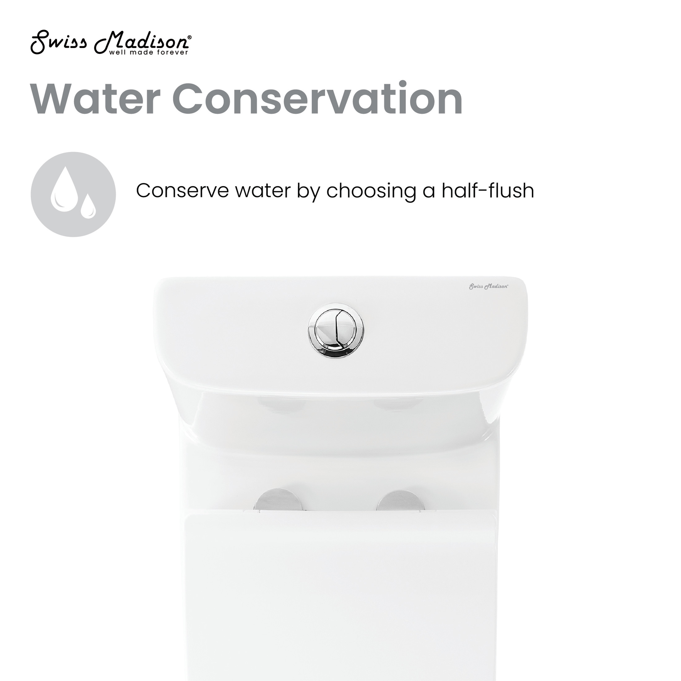 Cascade One-Piece Toilet Dual-Flush 0.8/1.28 gpf