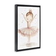 thumbnail image 2 of Stupell Industries Cottage Sweet Pink Tutu Black Floating Frame Canvas Art, 17 x 25, by Creative Studio, 2 of 8