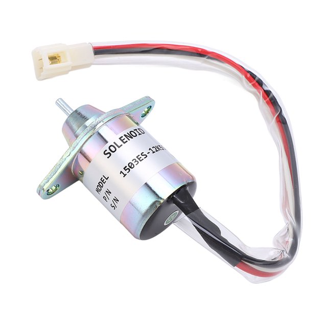 Solenoide de corte de combustible, solenoide de parada de combustible del motor de 12 V, válvula solenoide de corte de combustible Características de vanguardia